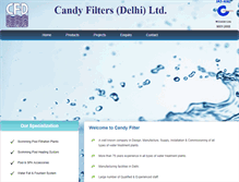 Tablet Screenshot of candyfilters.com